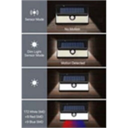 Solar Motion Sensor Light Outdoor - thumbnail 3