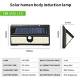 Solar Motion Sensor Light Outdoor - thumbnail 2
