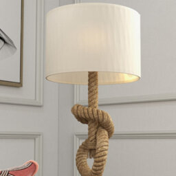 Homcom Led Nautical Table Lamp With Usb Charging Port For Bedroom Living Room - thumbnail 8