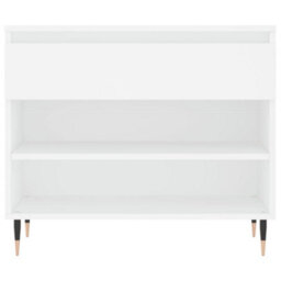 Berkfield Shoe Cabinet White 70X36X60 Cm Engineered Wood - thumbnail 6