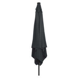 Berkfield Garden Parasol Anthracite, Black 295 X 295 X 245 Cm - thumbnail 2