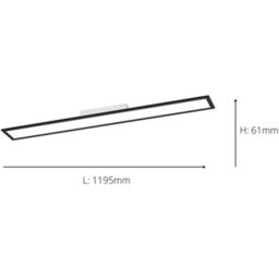 Loops 2 Pack Sleek Modern Black Ceiling Light - Contemporary Indoor Lighting For Stylish Homes - thumbnail 4