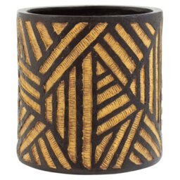 Orsina Darnell Natural And Black Planter - thumbnail 6