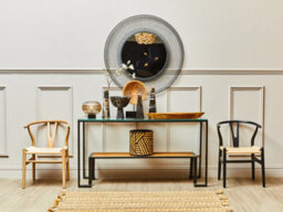 Orsina Darnell Natural And Black Planter - thumbnail 3