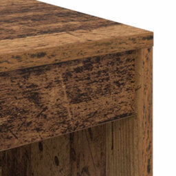 Berkfield Writing Desk Old Wood Engineered Wood 100 X 40 X 76 Cm Durable - thumbnail 7