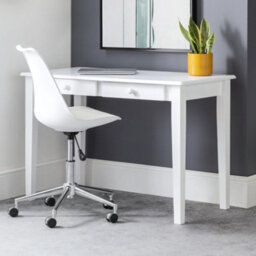 Oakham Signature Carlton Writing Desk In White - thumbnail 3