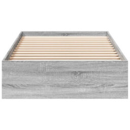 Berkfield Bed Frame With Drawers Without Mattress Grey Sonoma 90X190 Cm Single - thumbnail 4