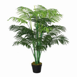 125Cm/4Ft Artificial Palm Plant, Decorative Tree With Pot - thumbnail 5