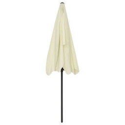 Berkfield Beach Umbrella Sand Yellow 200X125 Cm - thumbnail 5