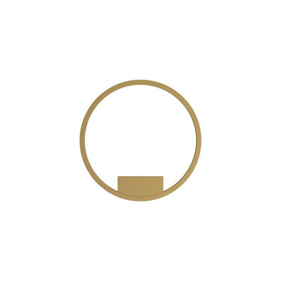 Luminosa Lighting Luminosa Rim Led Wall Lamp Brass 3000-4000K Dimmable - image 1