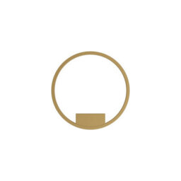 Luminosa Lighting Luminosa Rim Led Wall Lamp Brass 3000-4000K Dimmable - thumbnail 1