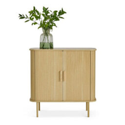 Living Room Sideboard Sliding Door Cabinet 3 Internal Shelves - thumbnail 3