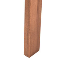 Beliani Bistro Table Osigo 44 Cm 70 Cm Acacia Wood Brown - thumbnail 8
