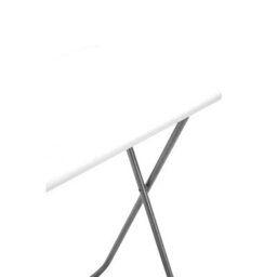 Orsina Space Saving Folding Table With White Top, Stylish Side Tables For Living Room, Sturdy Coffee Table - thumbnail 8
