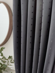Luxury Living Adiso Pencil Pleat Taped Top Curtains Charcoal - thumbnail 4
