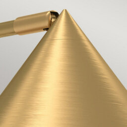 Luminosa Lighting Elstead Alora Mood Remyck Dome Wall Lamp Contemporary Brushed Gold 1X E27 - thumbnail 5