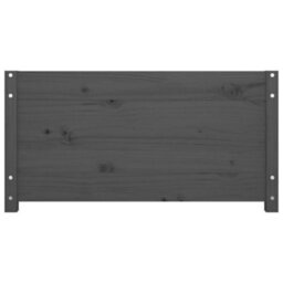 Berkfield Day Bed Grey 90X200 Cm Solid Wood Pine - thumbnail 9
