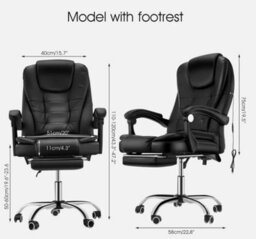 Massage Office Chair Gaming Pc Computer Desk Executive Swivel Recliner Chairs - thumbnail 8