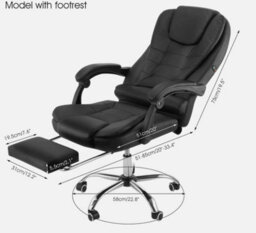 Massage Office Chair Gaming Pc Computer Desk Executive Swivel Recliner Chairs - thumbnail 9