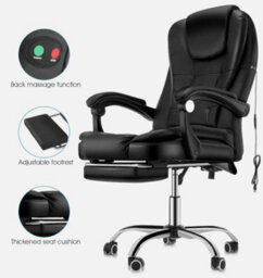 Massage Office Chair Gaming Pc Computer Desk Executive Swivel Recliner Chairs - thumbnail 6