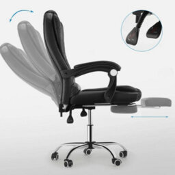 Massage Office Chair Gaming Pc Computer Desk Executive Swivel Recliner Chairs - thumbnail 7