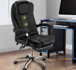 Massage Office Chair Gaming Pc Computer Desk Executive Swivel Recliner Chairs - thumbnail 1