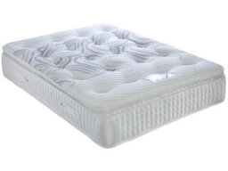 Divan Base Direct Dura Beds Sicily 2000 Pocket Sprung Box Pillow Top Sprung Divan Bed Set 2Ft6 Small Single 2 Drawers Side- Lino Charcoal - thumbnail 2