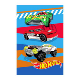 Hot Wheels Epic Fleece Racing Cars Blanket Multicoloured/multicoloured (150Cm X 100Cm) - thumbnail 1