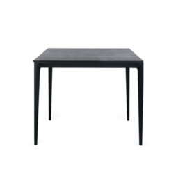 Julian Bowen Miami Square Stone Top Dining Table - Slate Grey - thumbnail 3