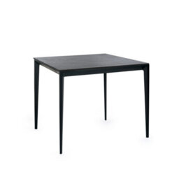 Julian Bowen Miami Square Stone Top Dining Table - Slate Grey - thumbnail 2