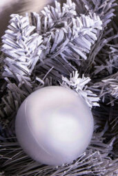 Christmas Tree World 180Cm Decorated Silver Mixed Pine Garland With White Poinsettia - thumbnail 4