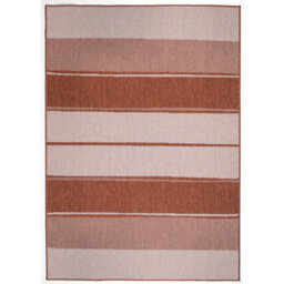 The Rugs Duo Weave Collection Outdoor Rugs In Tonal Stripes Design - thumbnail 6