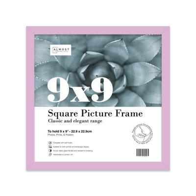 9X9 Lilac Picture Frame (22.9 X 22.9Cm) Poster, Photo, Artwork, Gallery Wall Or Print - image 1