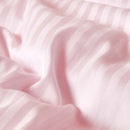 Homescapes Pink Egyptian Cotton Satin Stripe Oxford Pillowcase 330 Tc - thumbnail 4