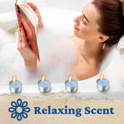 Aladino 10Pck Cotton Scented Tealights - thumbnail 3