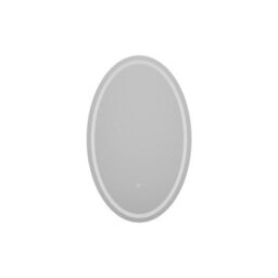 Royal Bathrooms Capri 500 X 800mm Frameless Oval Front Lighted Led Illuminated Mirror - Anti-Fog - thumbnail 3