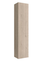 Cygnus bath Bequia Tall Bathroom Cabinet 30Cm Natural