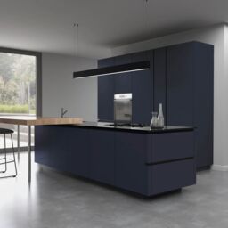 Premium Kitchens Ethos Matt Indigo Modern Larder Cabinet Door (W)500mm (H)1287mm (T)18mm - thumbnail 2