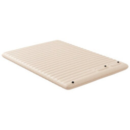 Outsunny Double Air Bed Inflatable Mattress, 195 X 140 X 10Cm, White - thumbnail 2