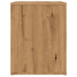 Berkfield Shoe Bench Artisan Oak 100X35X45 Cm Engineered Wood - thumbnail 5