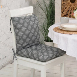 Tree High Back Chair Cushion Seat Pad With Tie Garden Outdoor Indoor - thumbnail 1