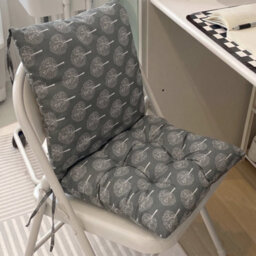 Tree High Back Chair Cushion Seat Pad With Tie Garden Outdoor Indoor - thumbnail 4