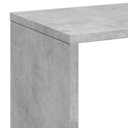 Berkfield Durable Room Divider Bookcase Concrete Grey 67X25X161.5 Cm Engineered Wood - thumbnail 9