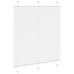 Berkfield Pleated Blind White 115X150 Cm Fabric Width 114.4 Cm Polyester - thumbnail 4