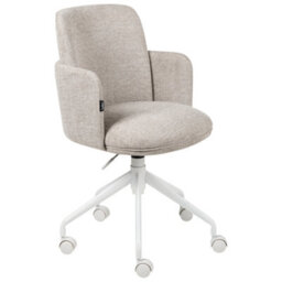 Beliani  Office Chair Dryden Beige - thumbnail 5