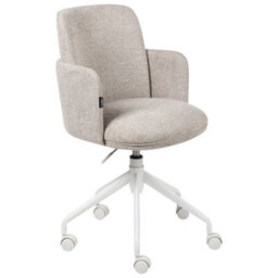 Beliani  Office Chair Dryden Beige - thumbnail 6