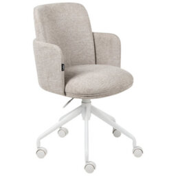 Beliani  Office Chair Dryden Beige - thumbnail 1
