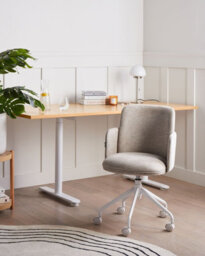 Beliani  Office Chair Dryden Beige - thumbnail 2