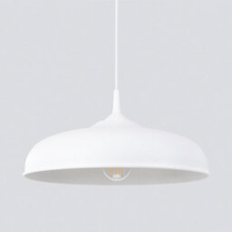 Luminosa Lighting Luminosa Gina 38Cm Dome Pendant Ceiling Light White - thumbnail 6