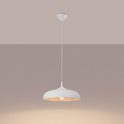 Luminosa Lighting Luminosa Gina 38Cm Dome Pendant Ceiling Light White - thumbnail 2